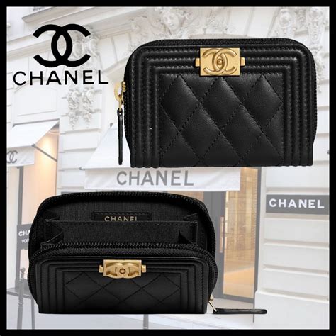 chanel boy wallet review